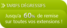 Tarifs dégressifs de vos noms de domaines .EU