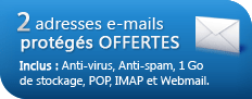 Adresse email protégée offerte