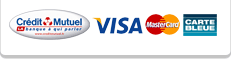 Paiement hébergement sécurisé, CB, VISA, Mastercard